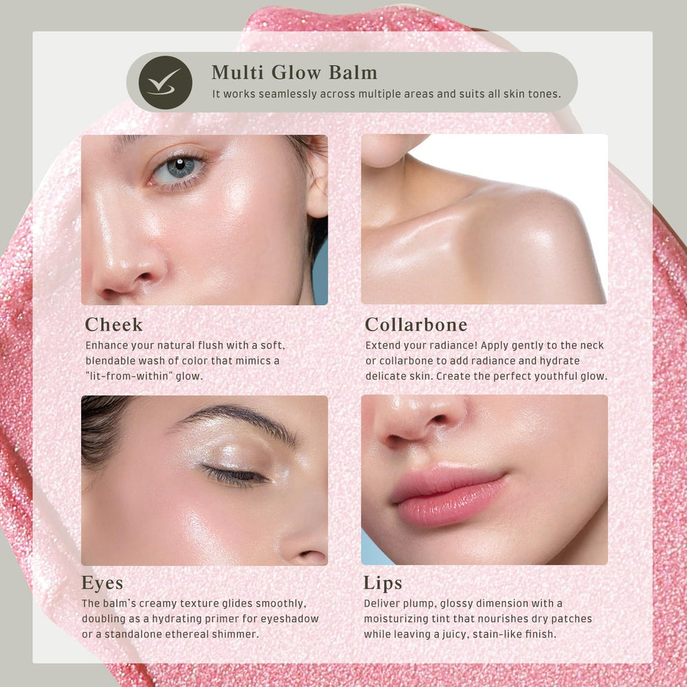 bayfree Multi Glow Balm textura cremosa que se funde