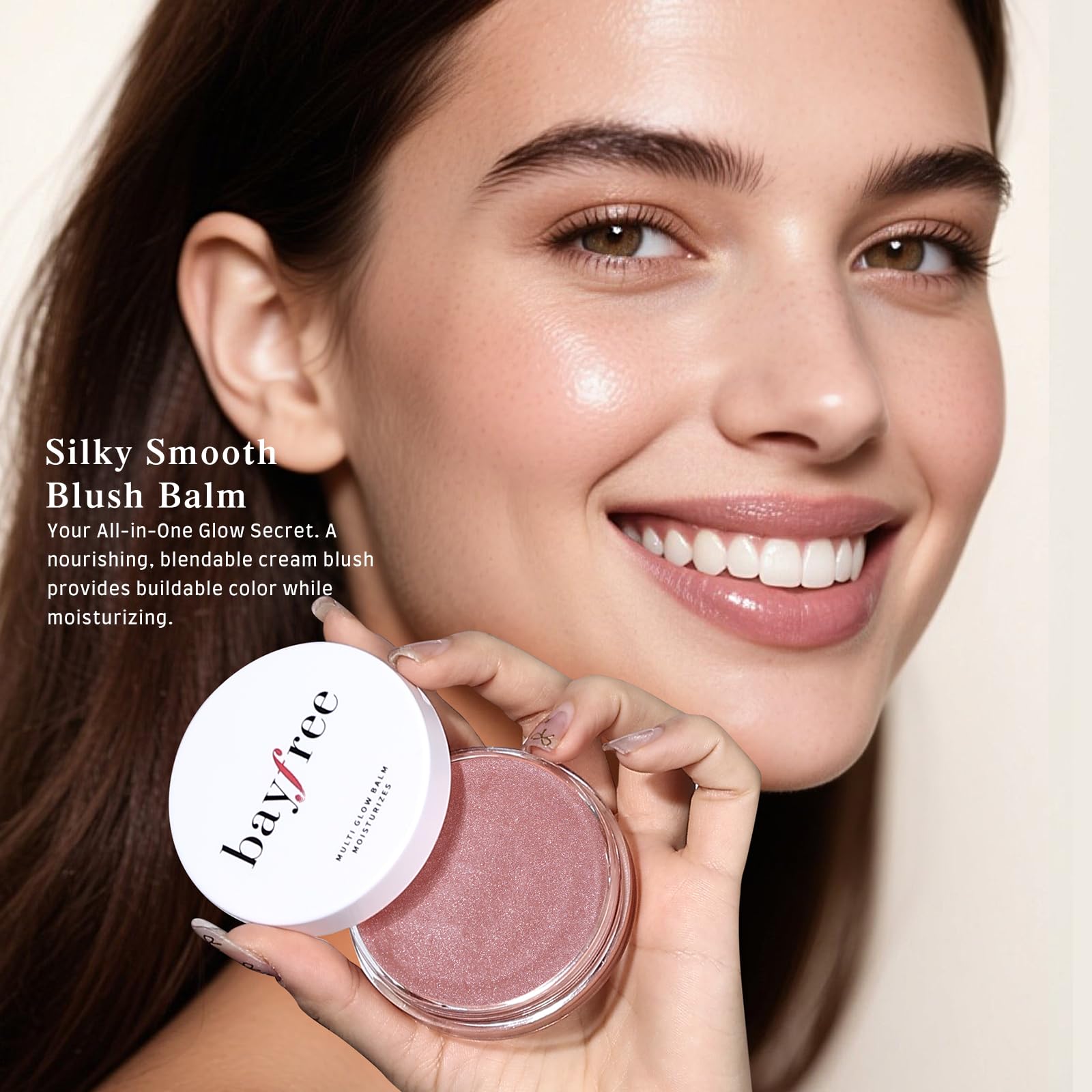 bayfree Multi Glow Balm tono universal apto para todo tipo de piel.