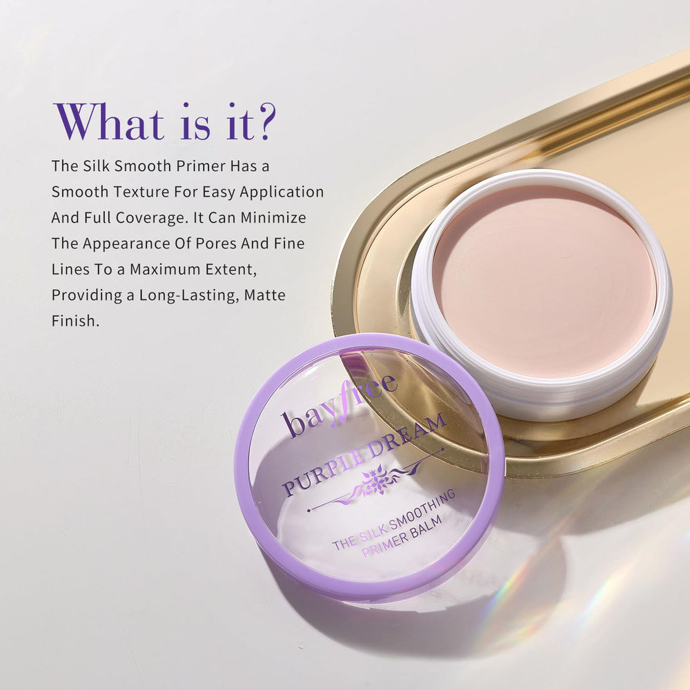 bayfree Silk Smoothing Primer Balm apto para todo tipo de piel con control de grasa