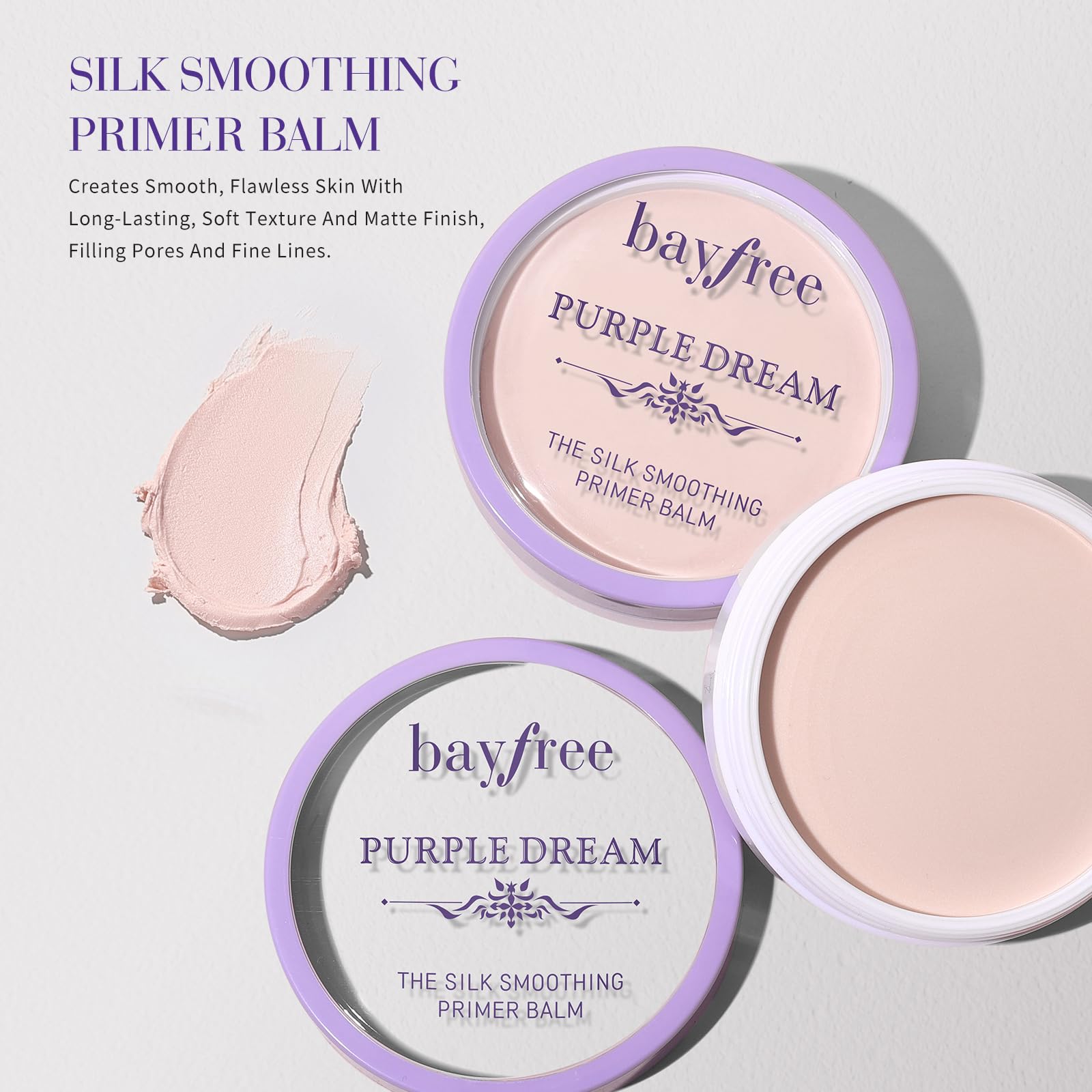 bayfree Silk Smoothing Primer Balm prepara el rostro para la base
