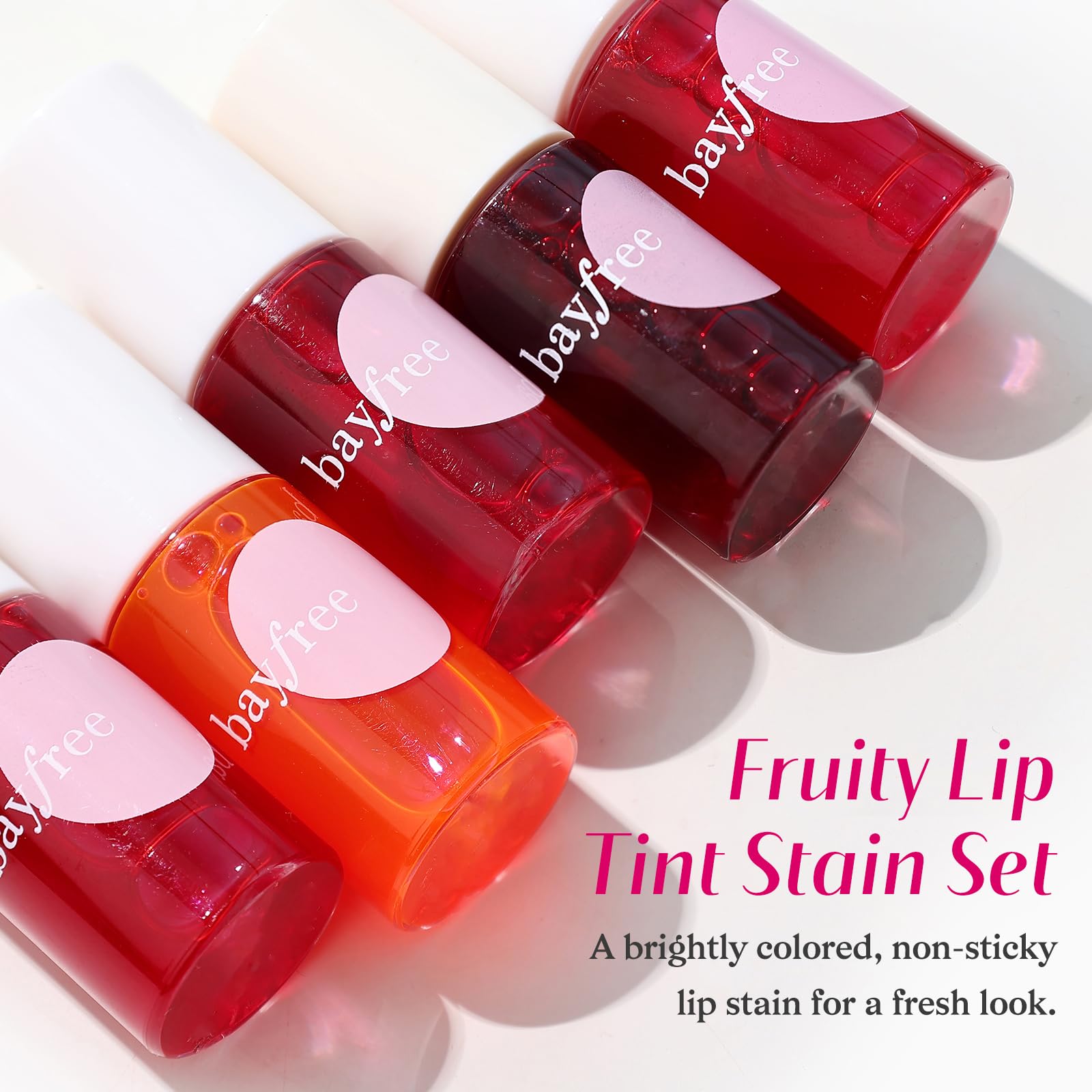 Bayfree Tinte Labial cuidado de labios con sensación fresca al aplicar.