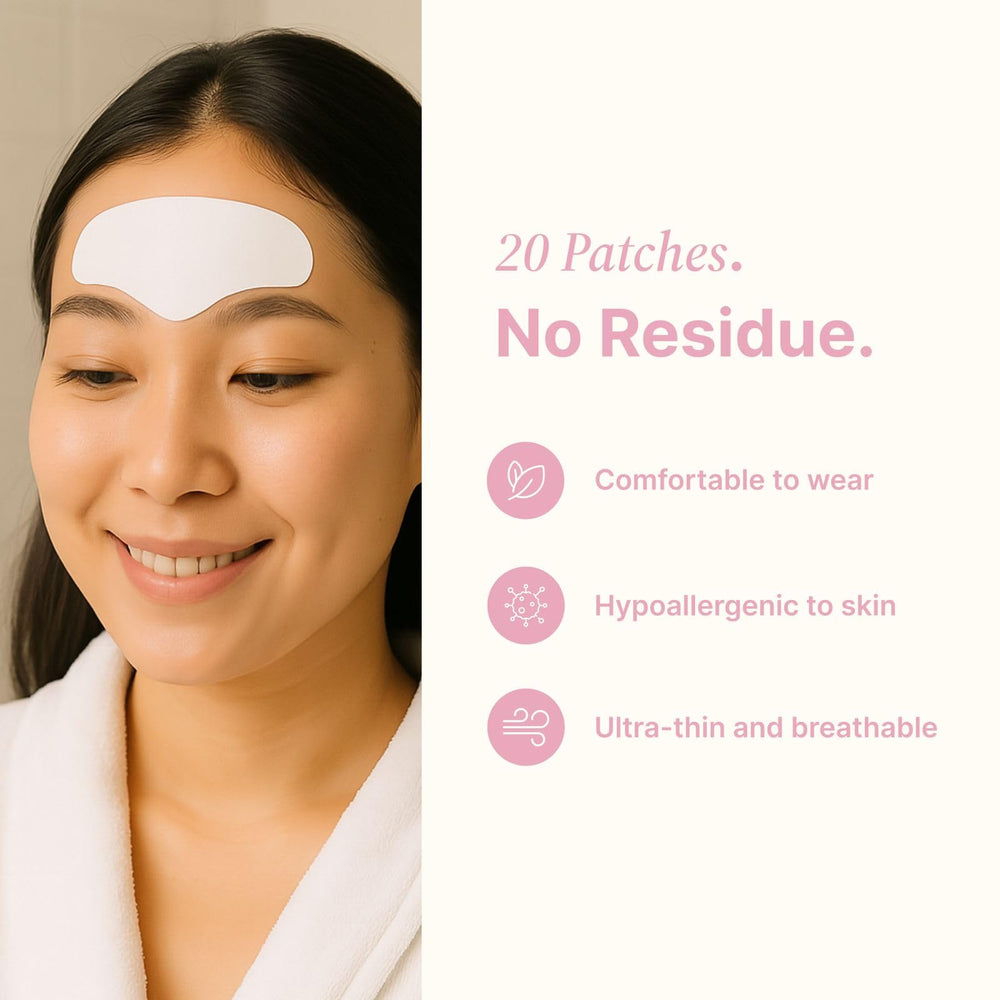Bayside Hyaluronic Acid Patch close-up highlighting hydrating formula.