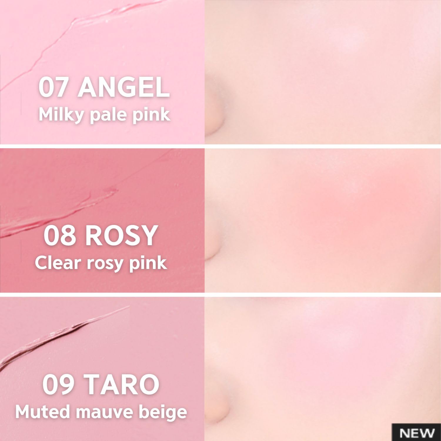 BBIA Downy Cheek Blush acabado natural que se funde con la piel