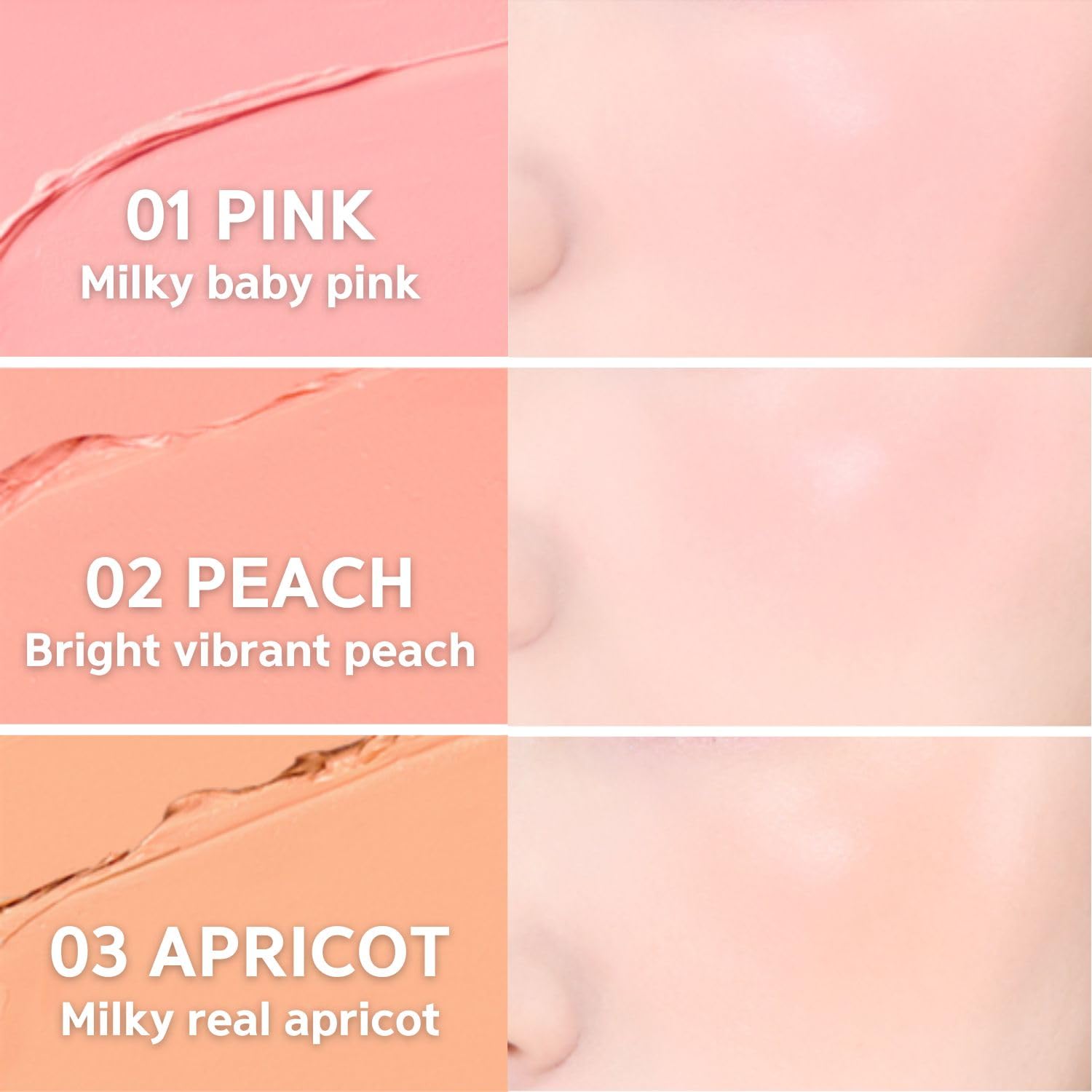 BBIA Downy Cheek Blush aplicación con dedo para color gradual