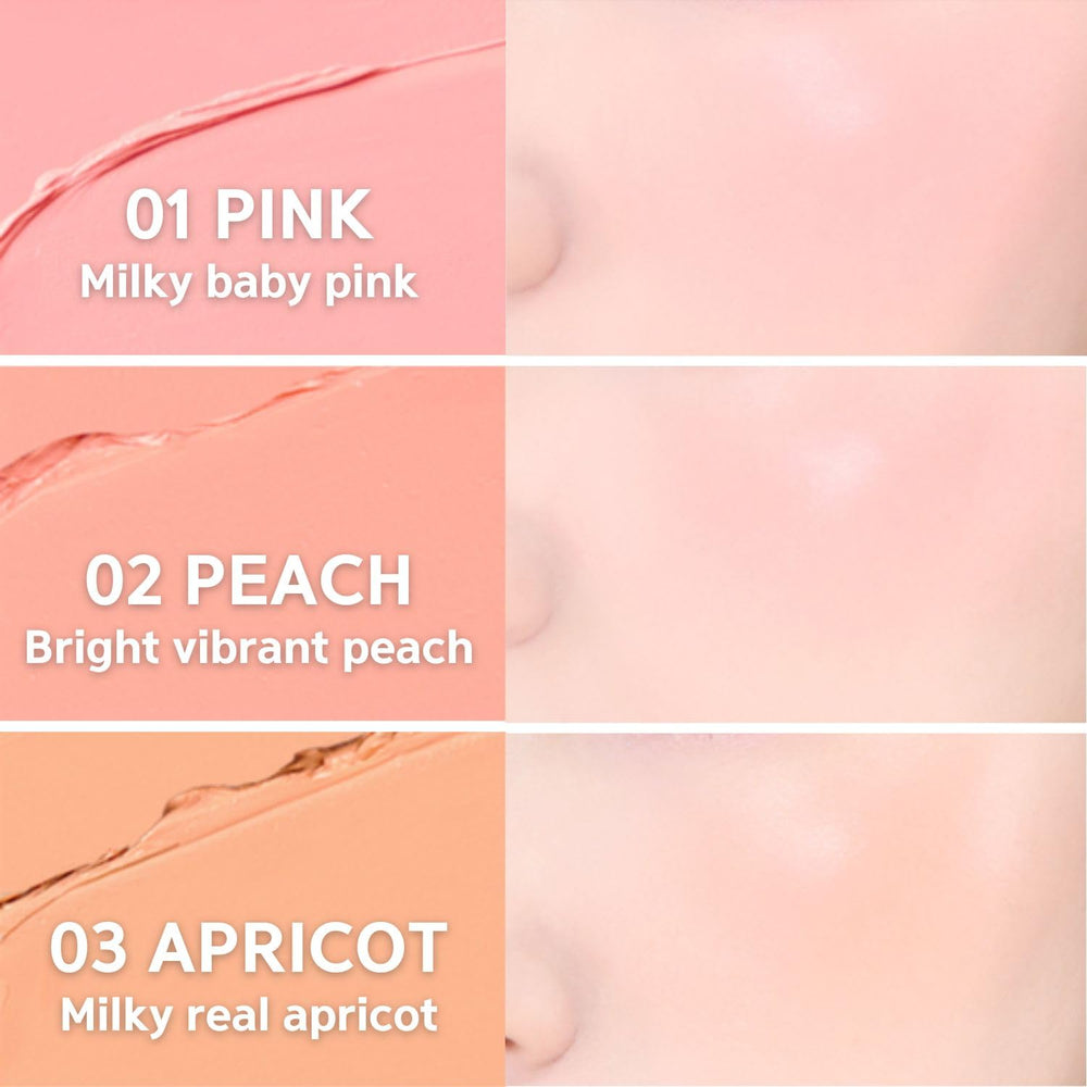 BBIA Downy Cheek Blush aplicación con dedo para color gradual