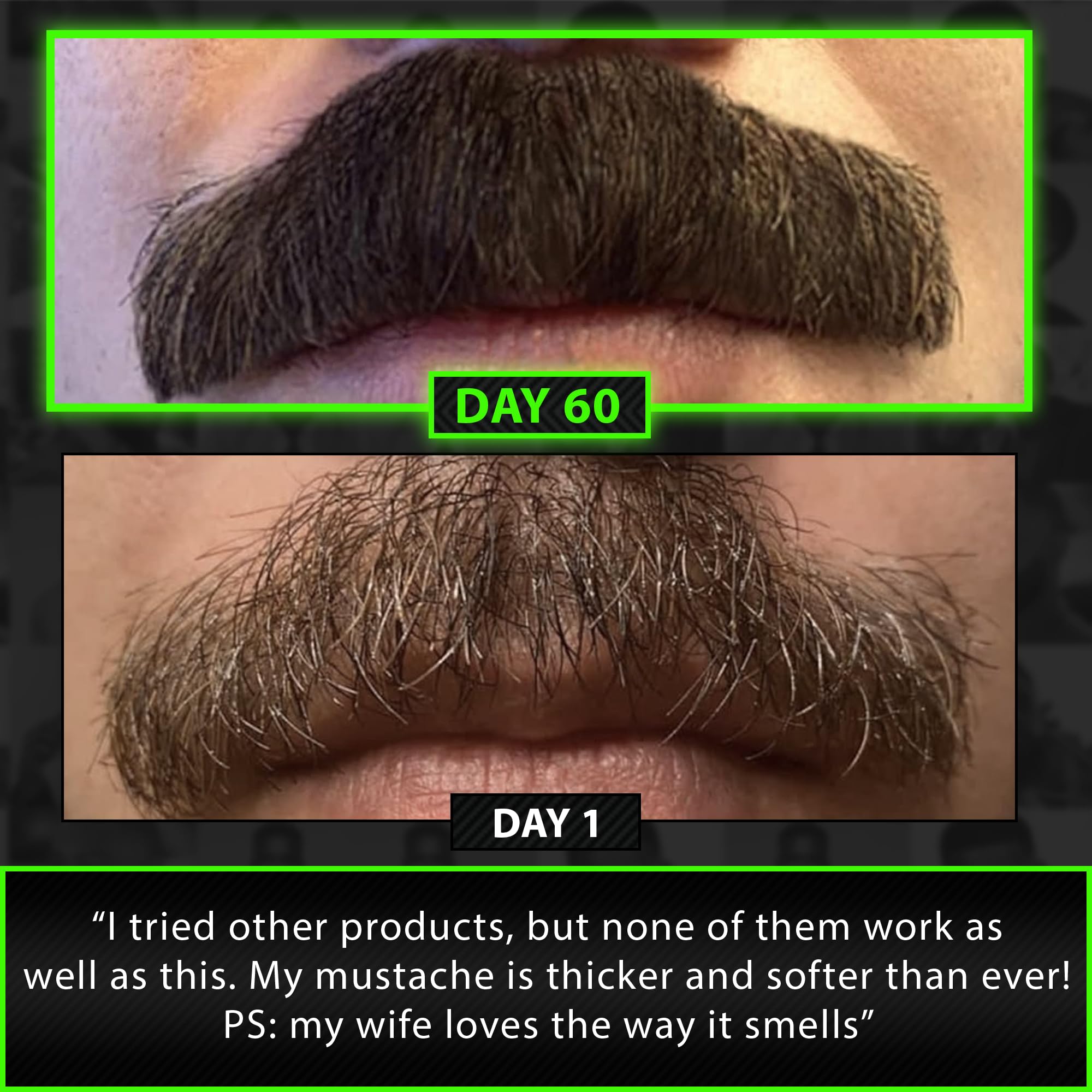 BBS Best Beard Stuff castor oil and meadowfoam blend bottle nourishes hair