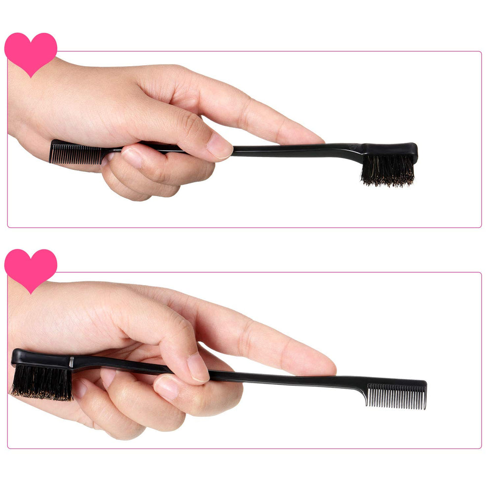 BBTO hair edge brush white for precise edge control