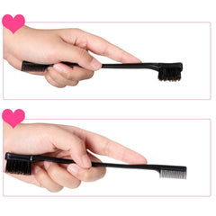 BBTO hair edge brush white for precise edge control