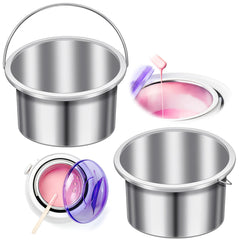 BBTO inner pot 14oz metal liner front view with durable non-stick surface