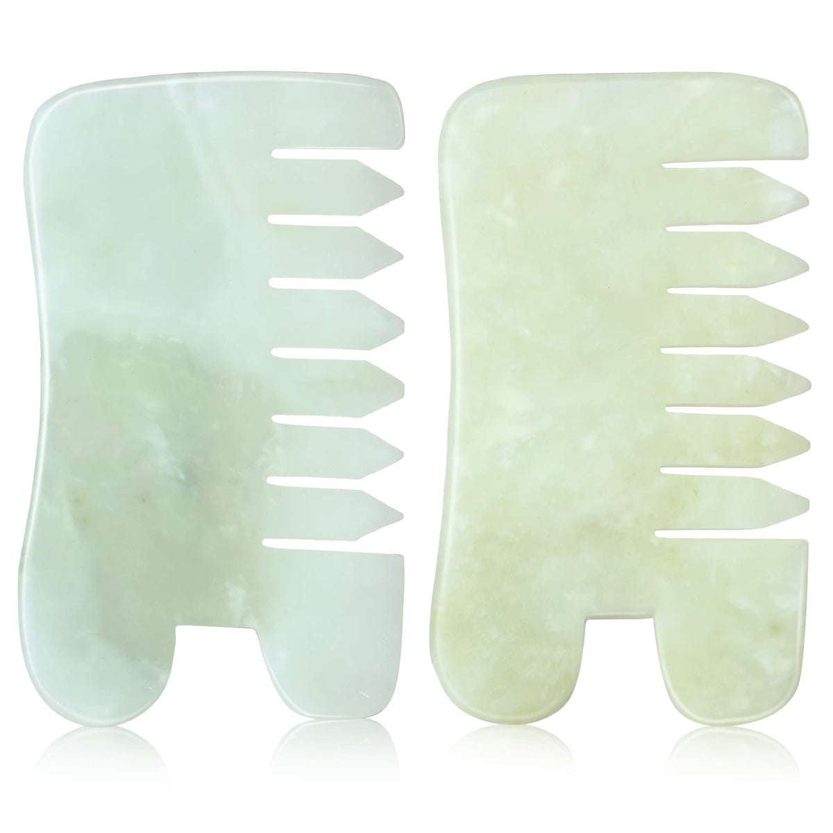 BBTO jade comb classic style ideal for scalp massage