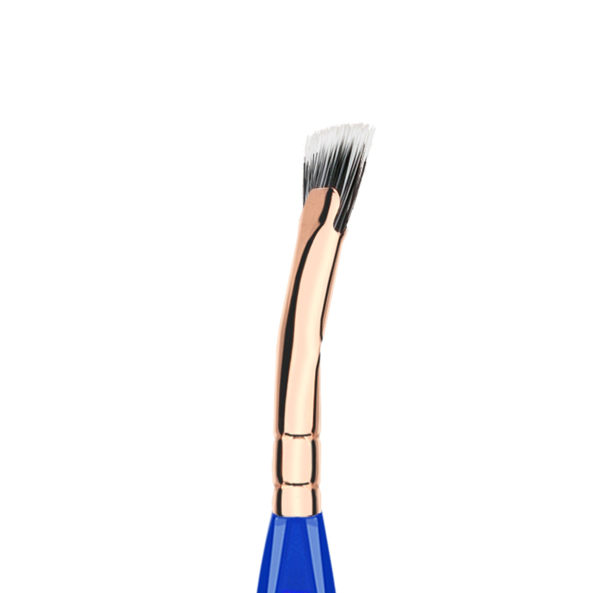 Bdellium vegan synthetic bristles close-up for smooth mascara application.