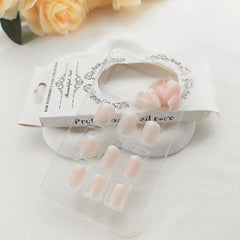 BDKAIWU press-on nails with glue tabs for fast secure application