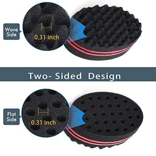 BE BIGEDDIE Barber Hair Brush Sponge used to craft barber-style twists.