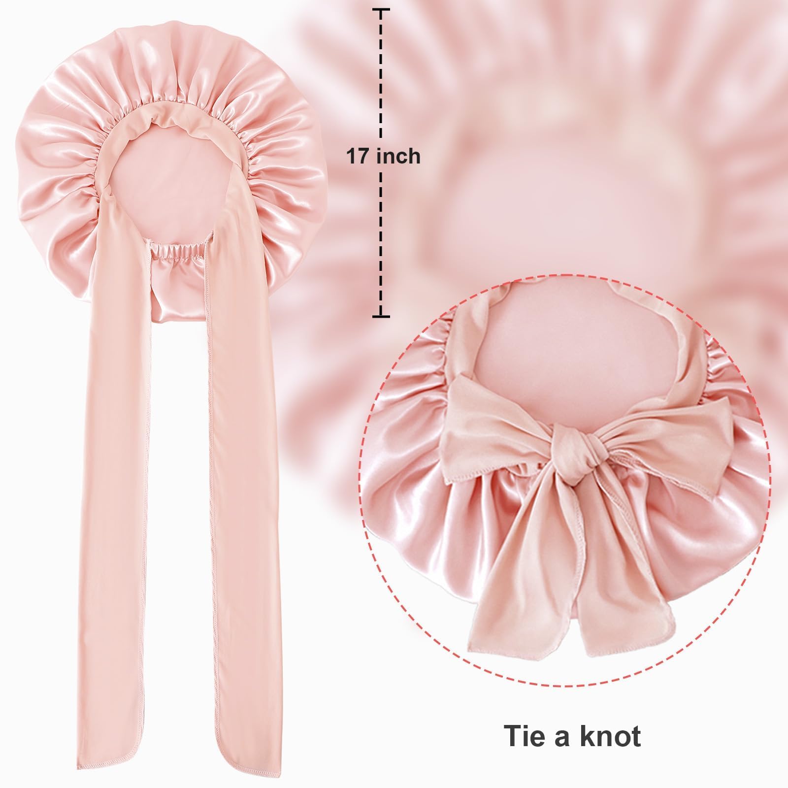 BE BIGEDDIE bonete de seda para usos múltiples, ideal para maquillaje.