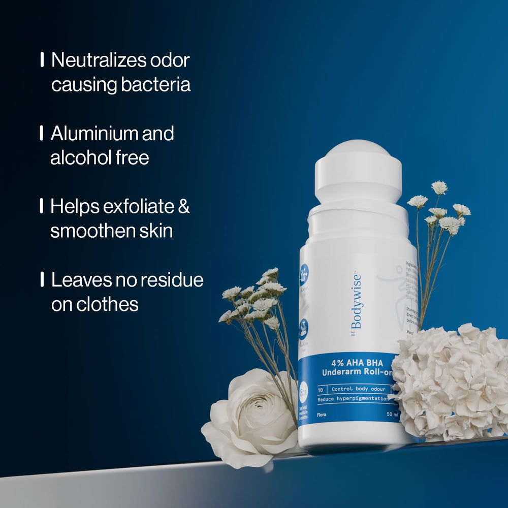 Be Bodywise Desodorante Roll-On, prueba dermatológica para todo tipo de piel