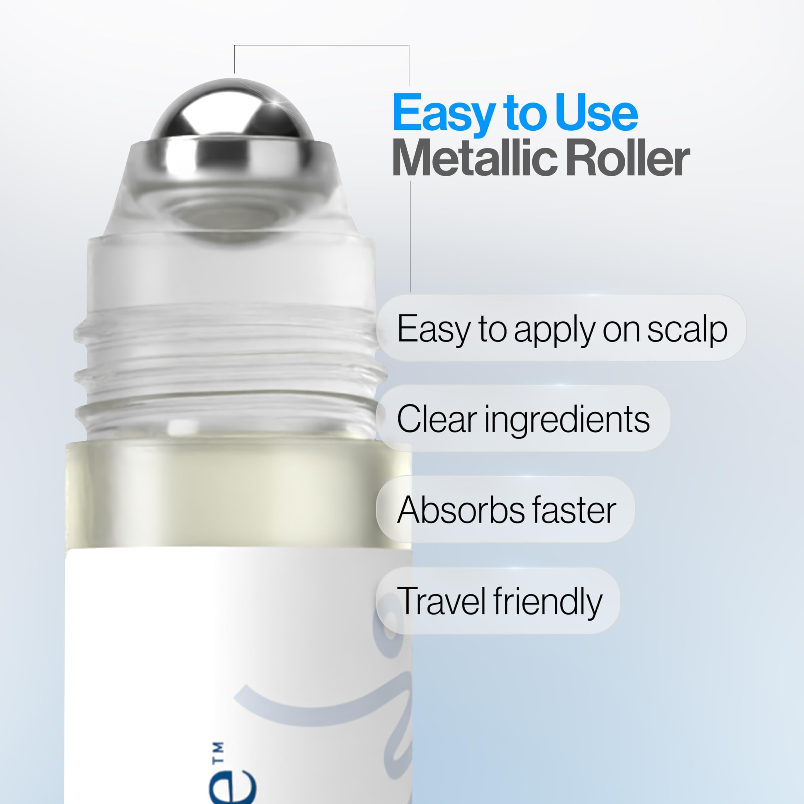 Be Bodywise Roll-On Serum ready for daily scalp care routine
