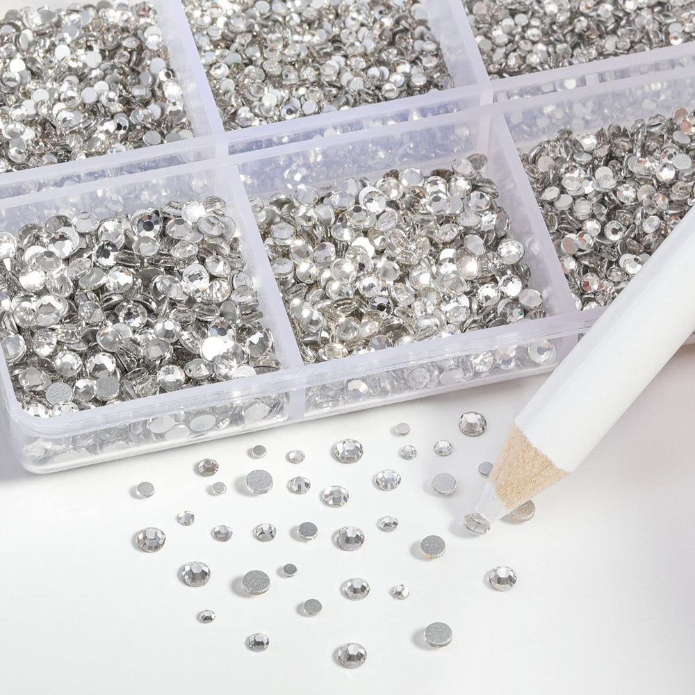 BEADSLAND cristales para maquillaje y arte en uñas brillantes
