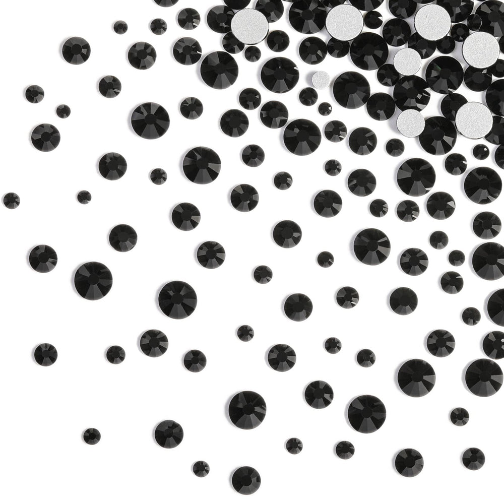 Beadsland cristales negros SS16-SS20 para decoraciones modernas.