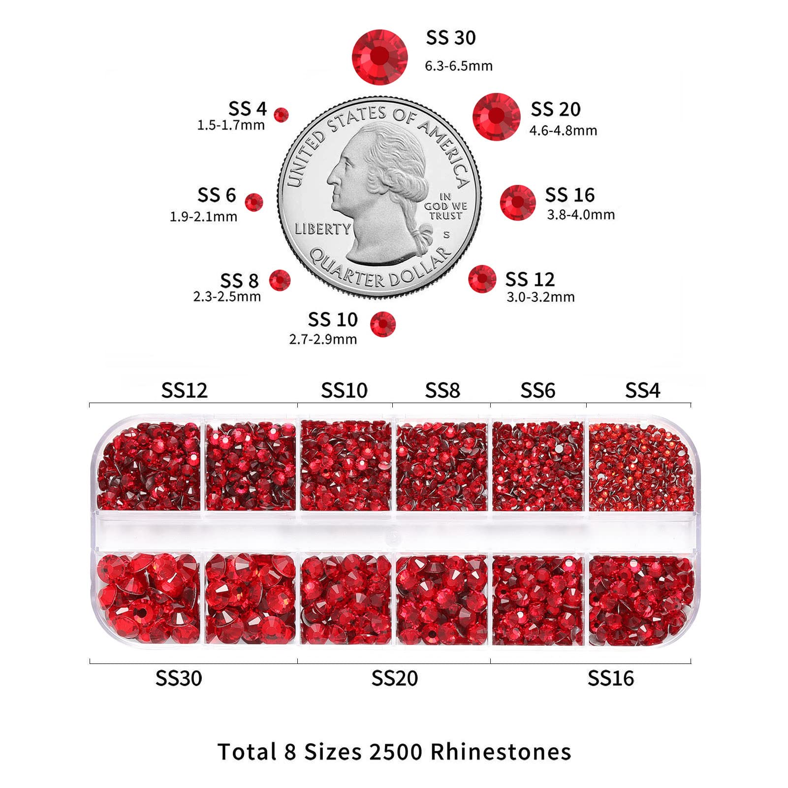 BEADSLAND herramientas: pinzas y lápiz de cera para pegar diamantes con precisión.