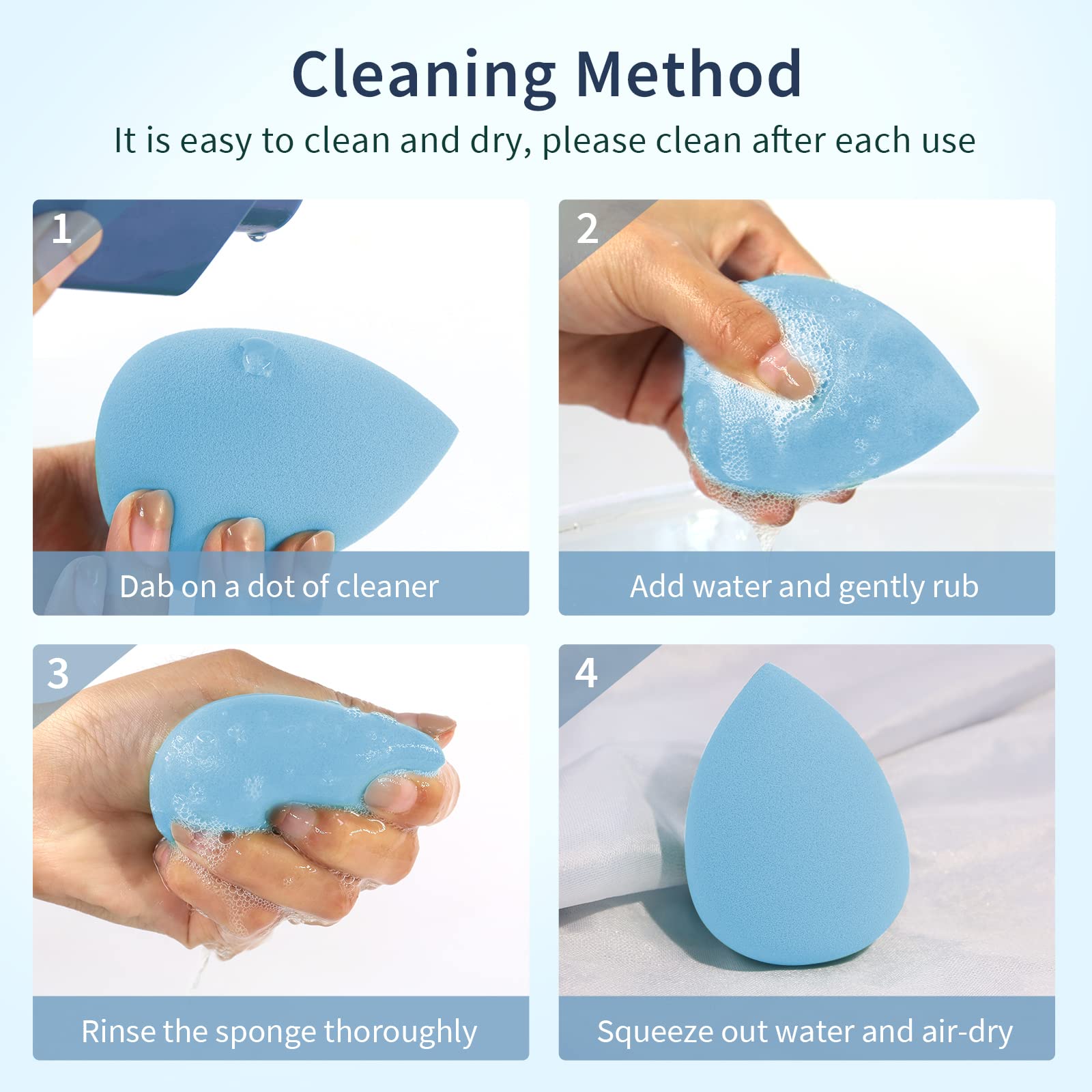 BEAKEY 5-pack is travel-friendly with compact size for on-the-go touch-ups