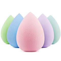 BEAKEY BOUN BOUN sponges in vibrant colors for smooth foundation application