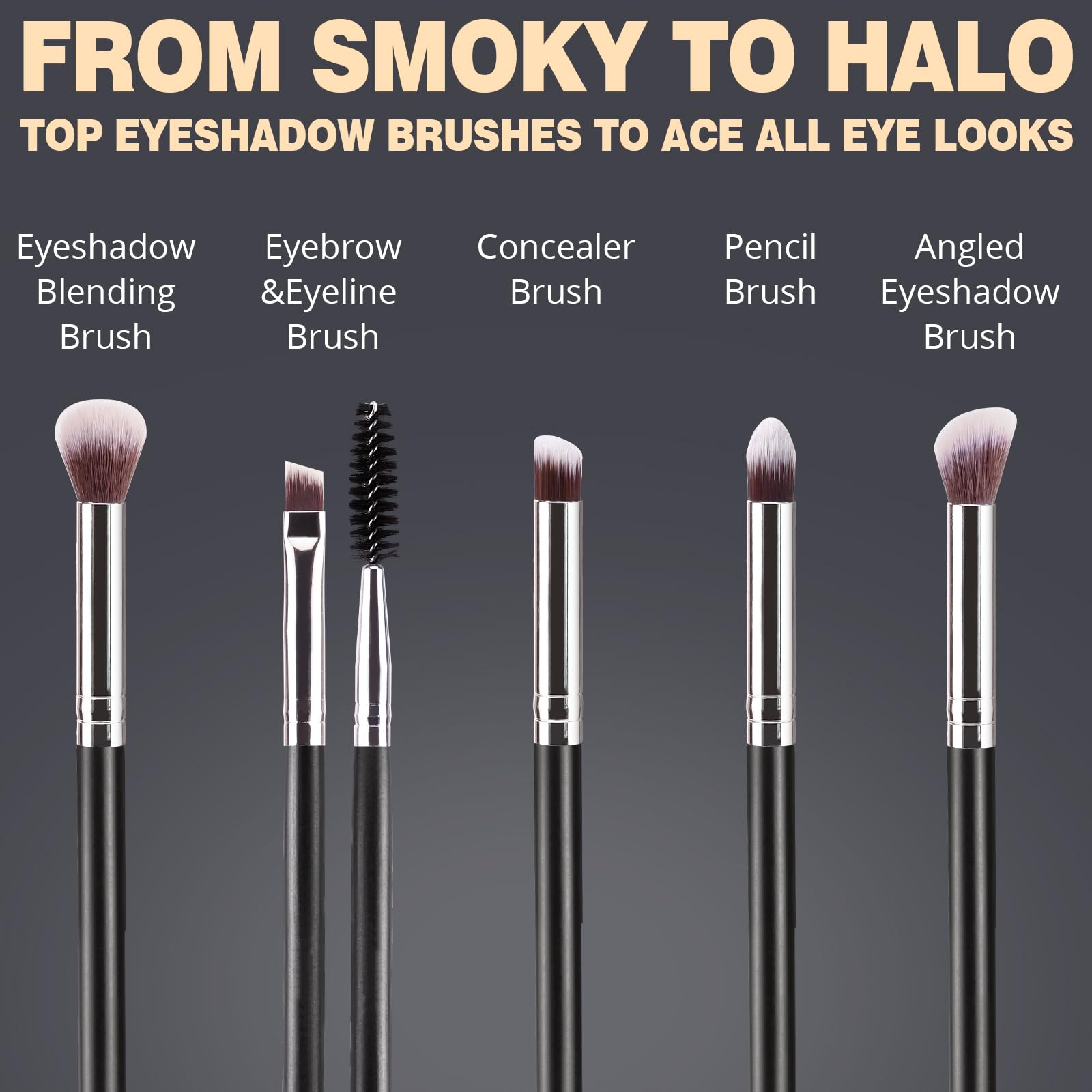 BEAKEY bronzer brush ensures even, controlled contour