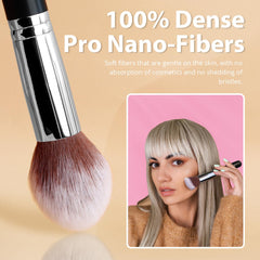 BEAKEY makeup brush set closeup eye brush for detailed work