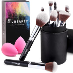 BEAKEY makeup brush set foundation brush for smooth base application