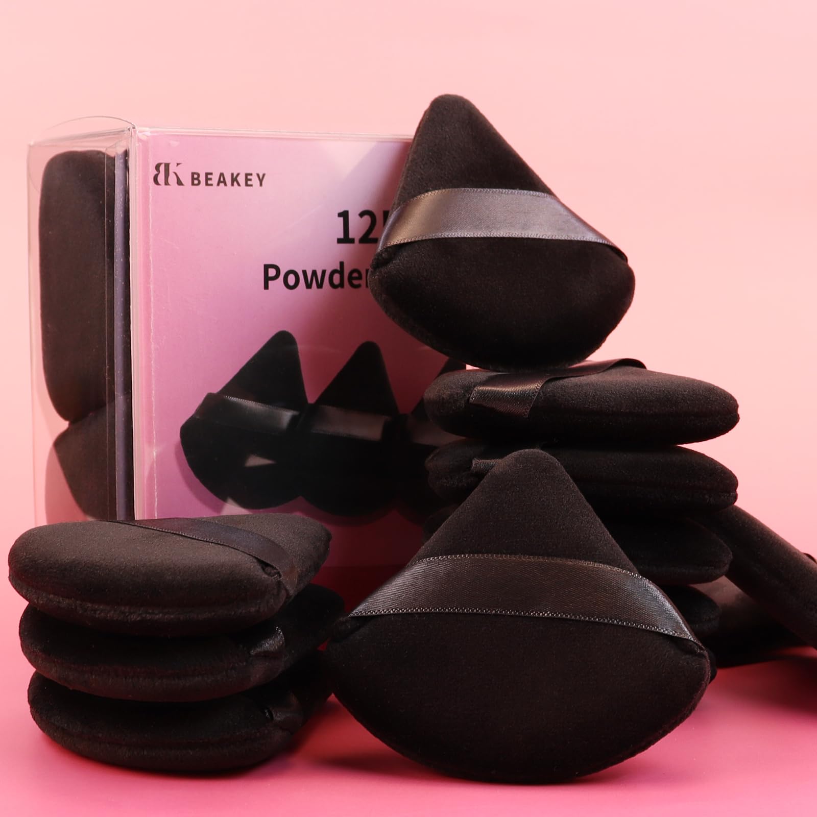 BEAKEY triangle puff pack of 12 supports ongoing routines