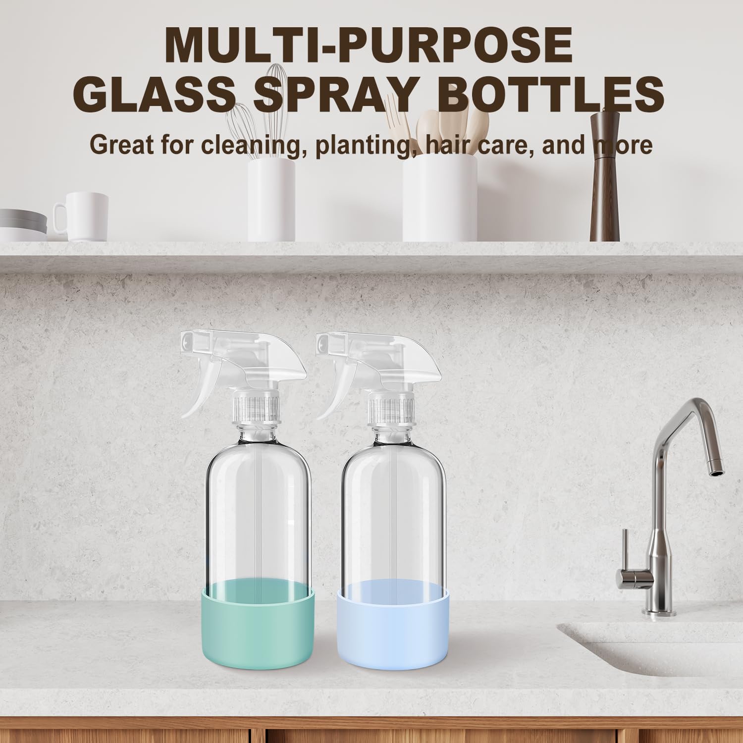 Bealee funnel included helps easy filling and mess-free transfer.
