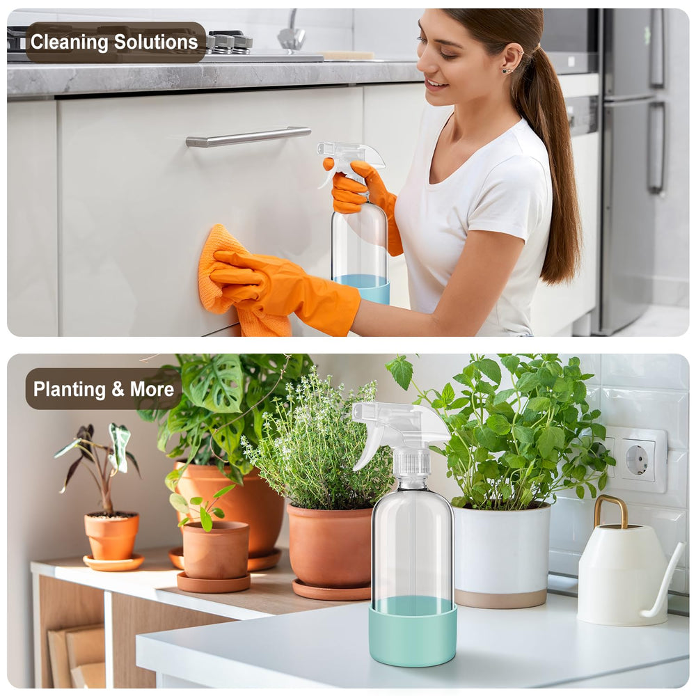 Bealee bottle used for cleaning solutions and DIY blends at home.