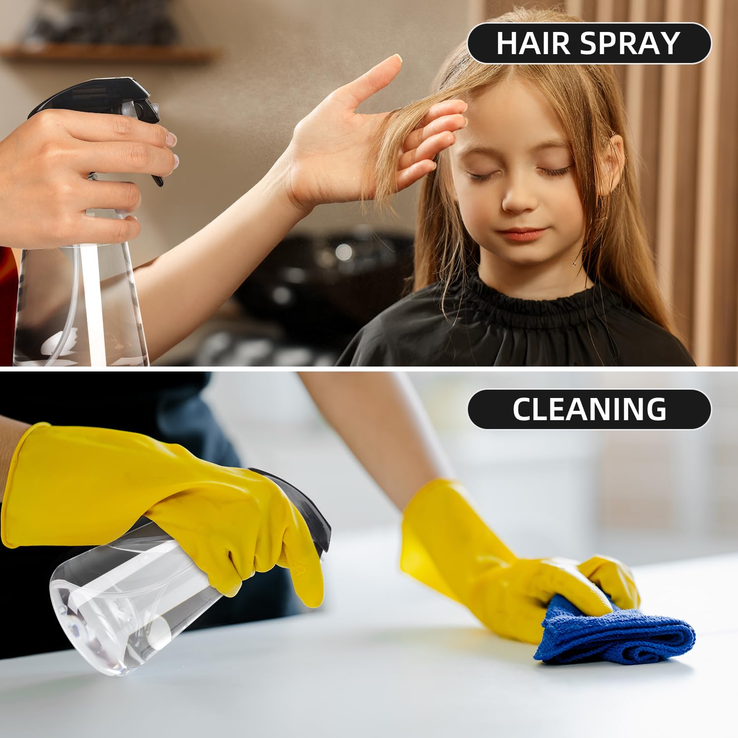 Bealee leakproof 360° cap bottle keeps liquids secure.