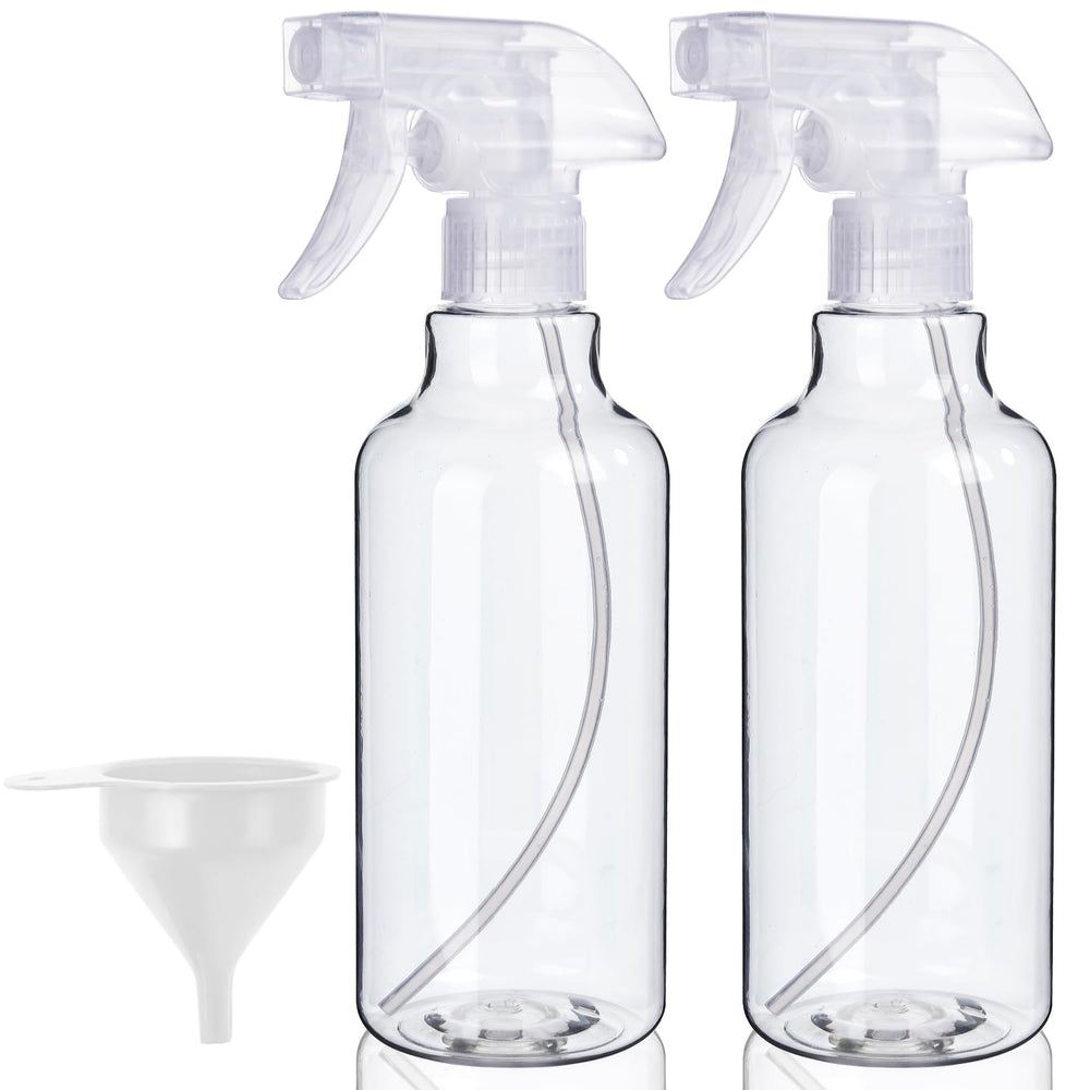 Bealee plastic spray bottle 16oz with mist mode for gentle plant care and cleaning