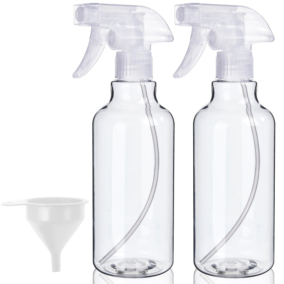 Bealee plastic spray bottle 16oz with mist mode for gentle plant care and cleaning