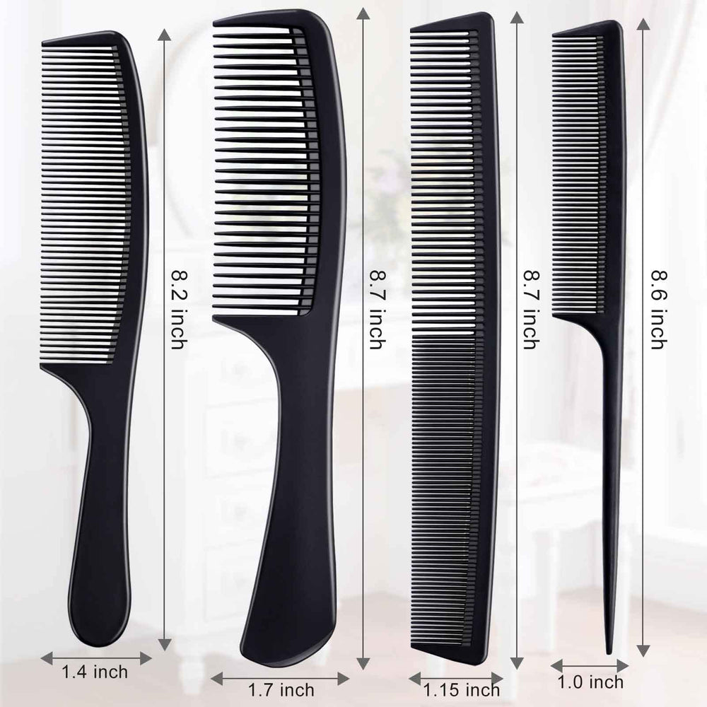 Bealihelp carbon fiber hair comb set use-scenario for salon and home styling