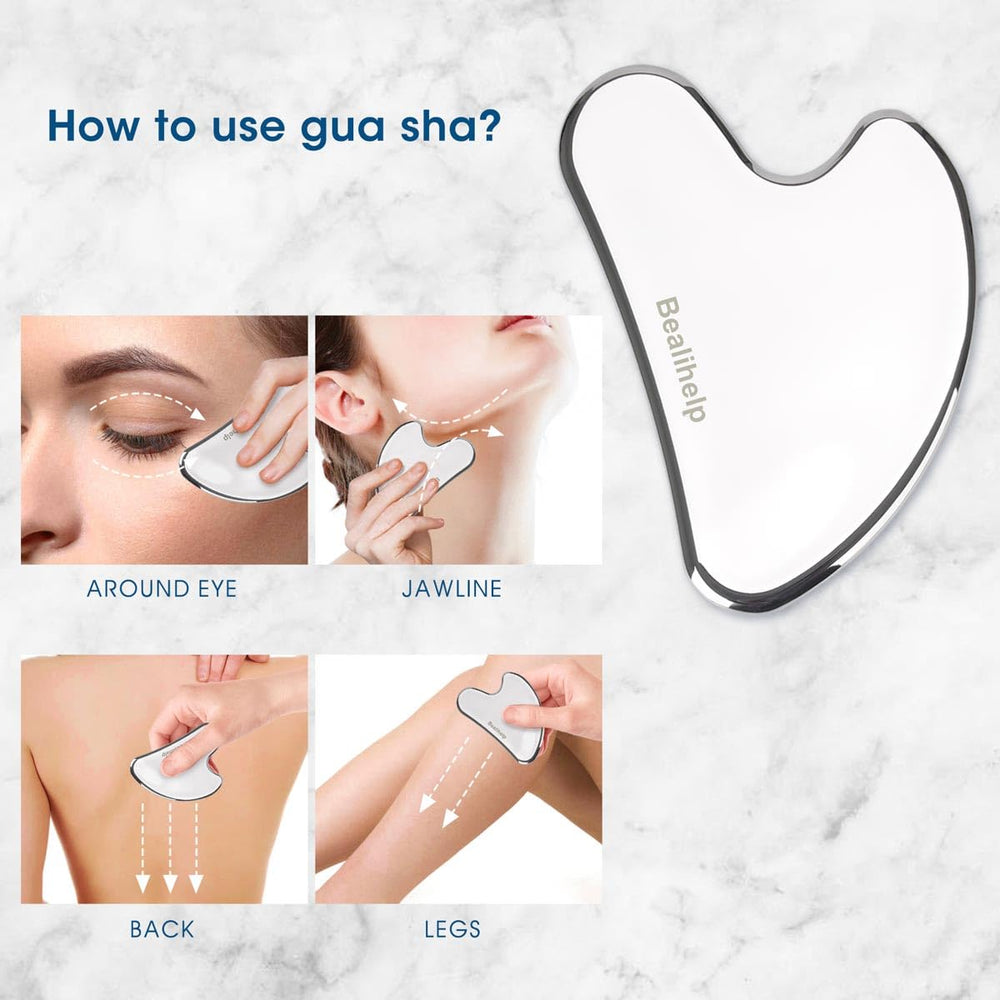 Bealihelp lift and firm jawline demo, subtle contouring.