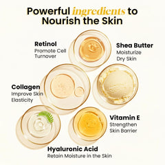 Bealions retinol cream pump-dispense close-up demonstrates precise dosing.