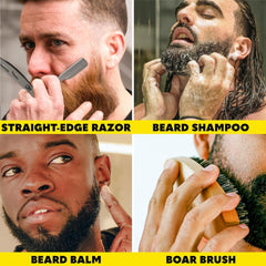 The Beard Club trimmer with attachments for versatile styling