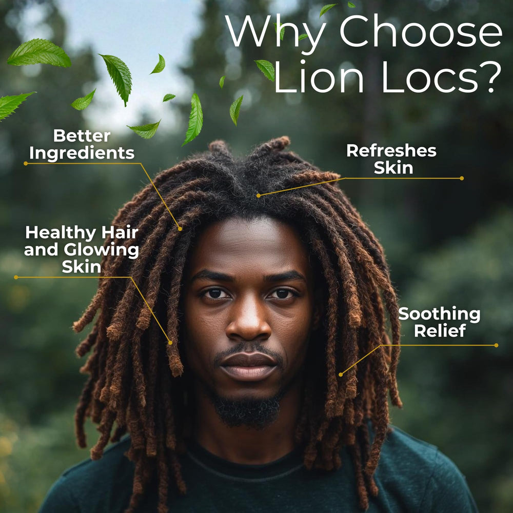 Beard Gains Lion Locs: aroma suave de rosa durante cada uso