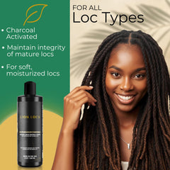 Enfoque de estilo protector Beard Gains Lion Locs, cabello protegido y luciente.