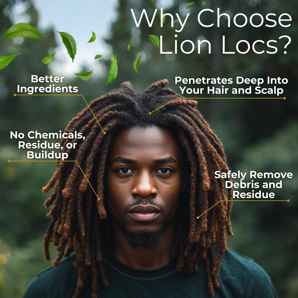 Refrescando entre lavados Lion Locs Beard Gains, manteniendo humedad.