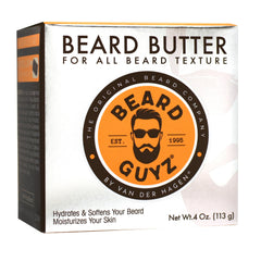 Beard Guyz Beard Butter ingredients close-up showing shea and coconut for healthy beard care.