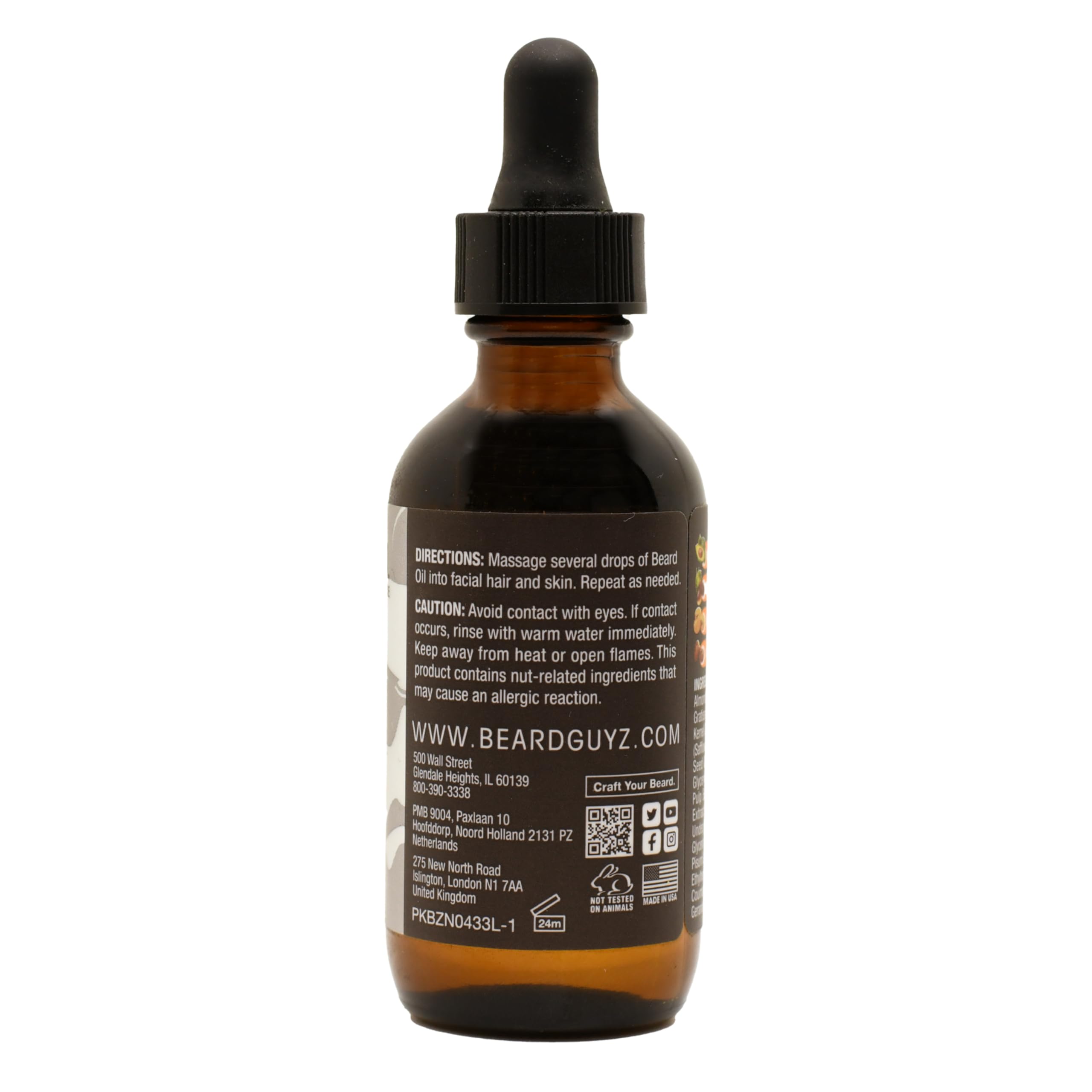 Beard Guyz Beard Oil dropper pour for controlled application