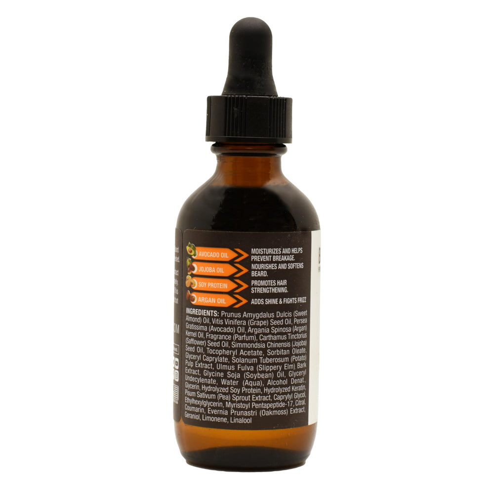Beard Guyz Beards Oil on hand shows quick conditioning