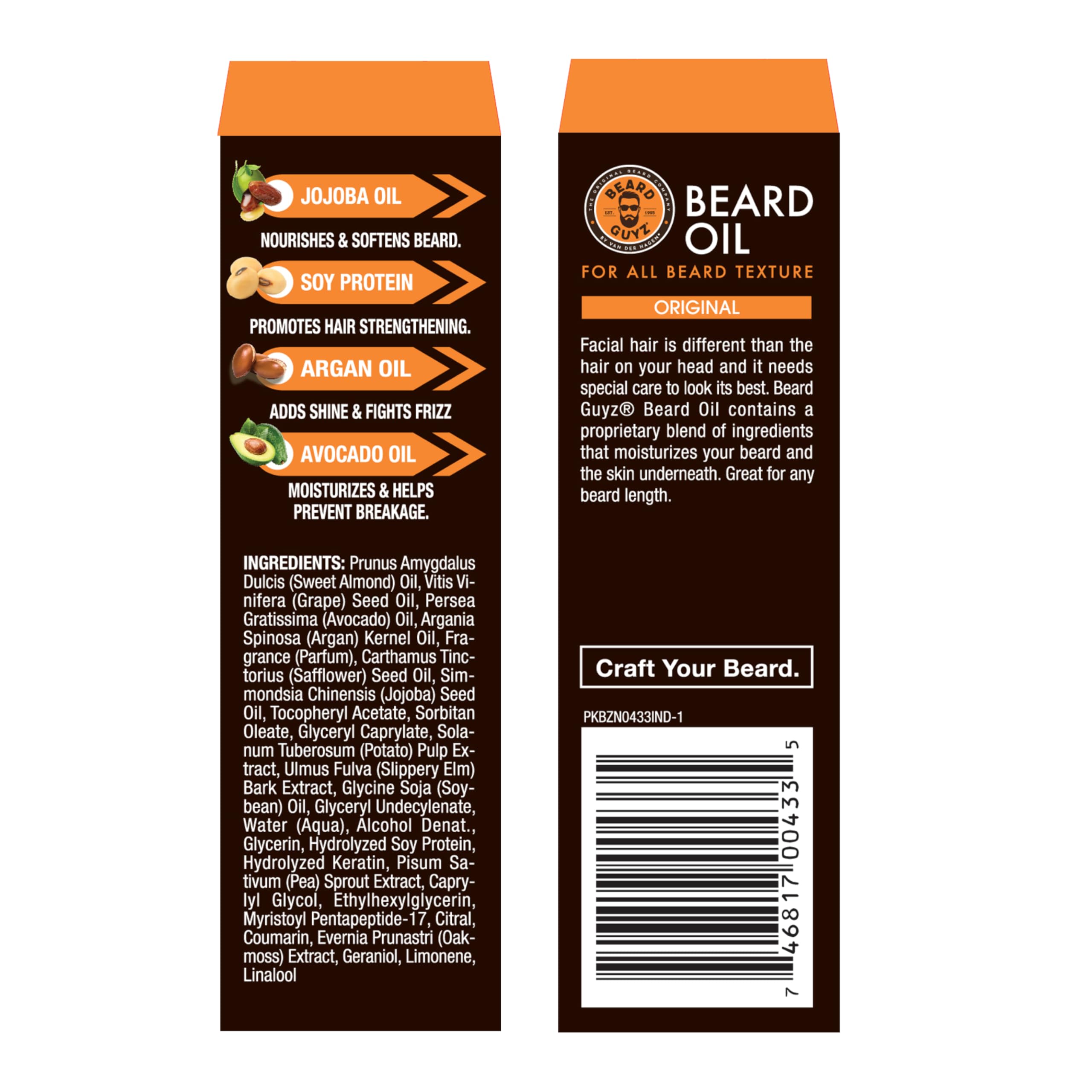 Beard Guyz Beard Oil under-beard skin hydration for comfort