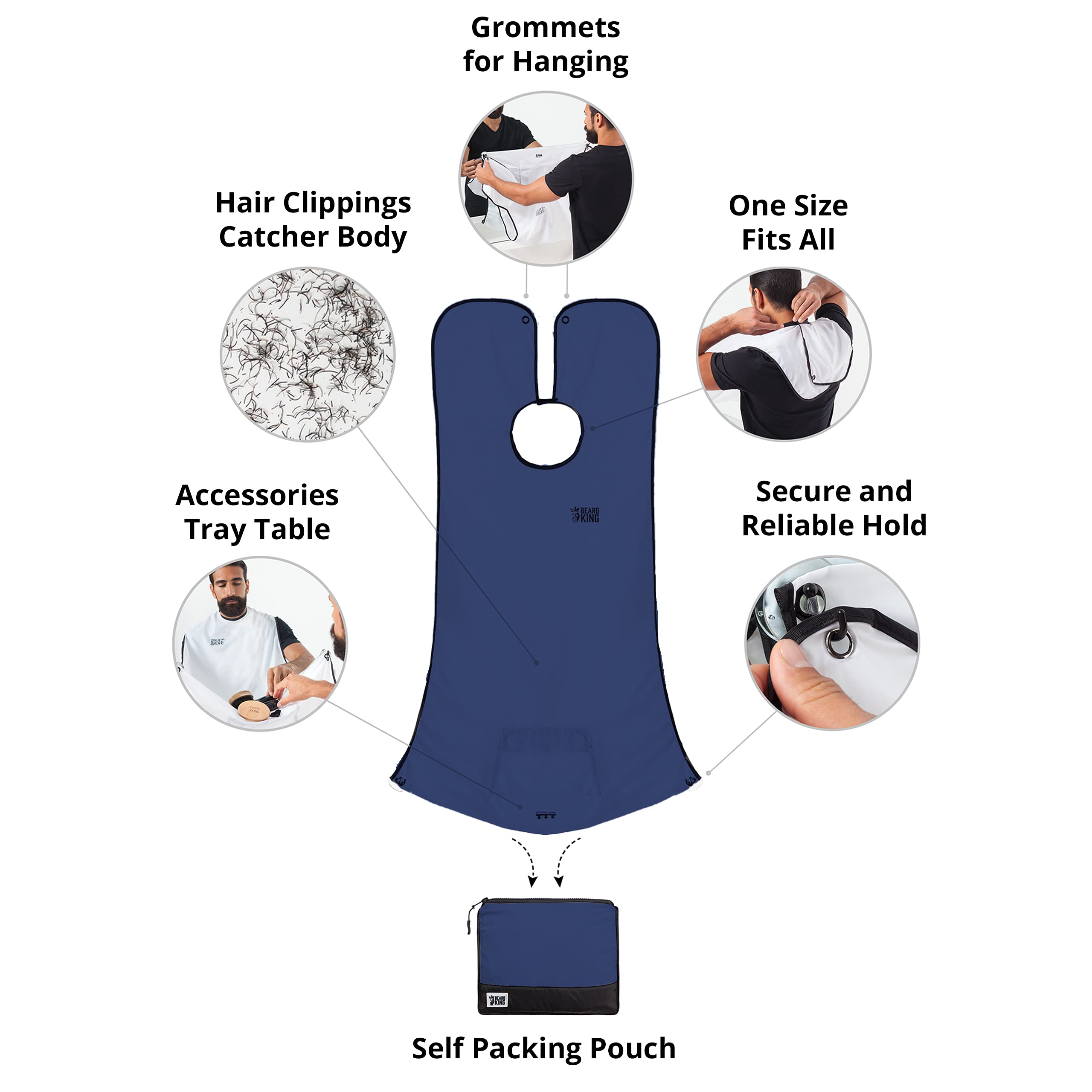BEARD KING Shark Tank feature underscores trusted original beard catcher design