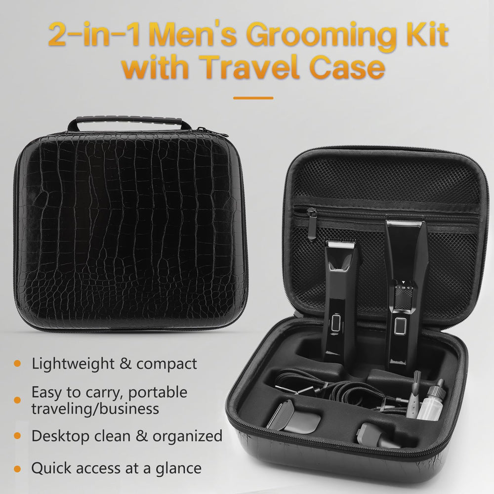 Beatslm travel case keeps the grooming kit organized for travel