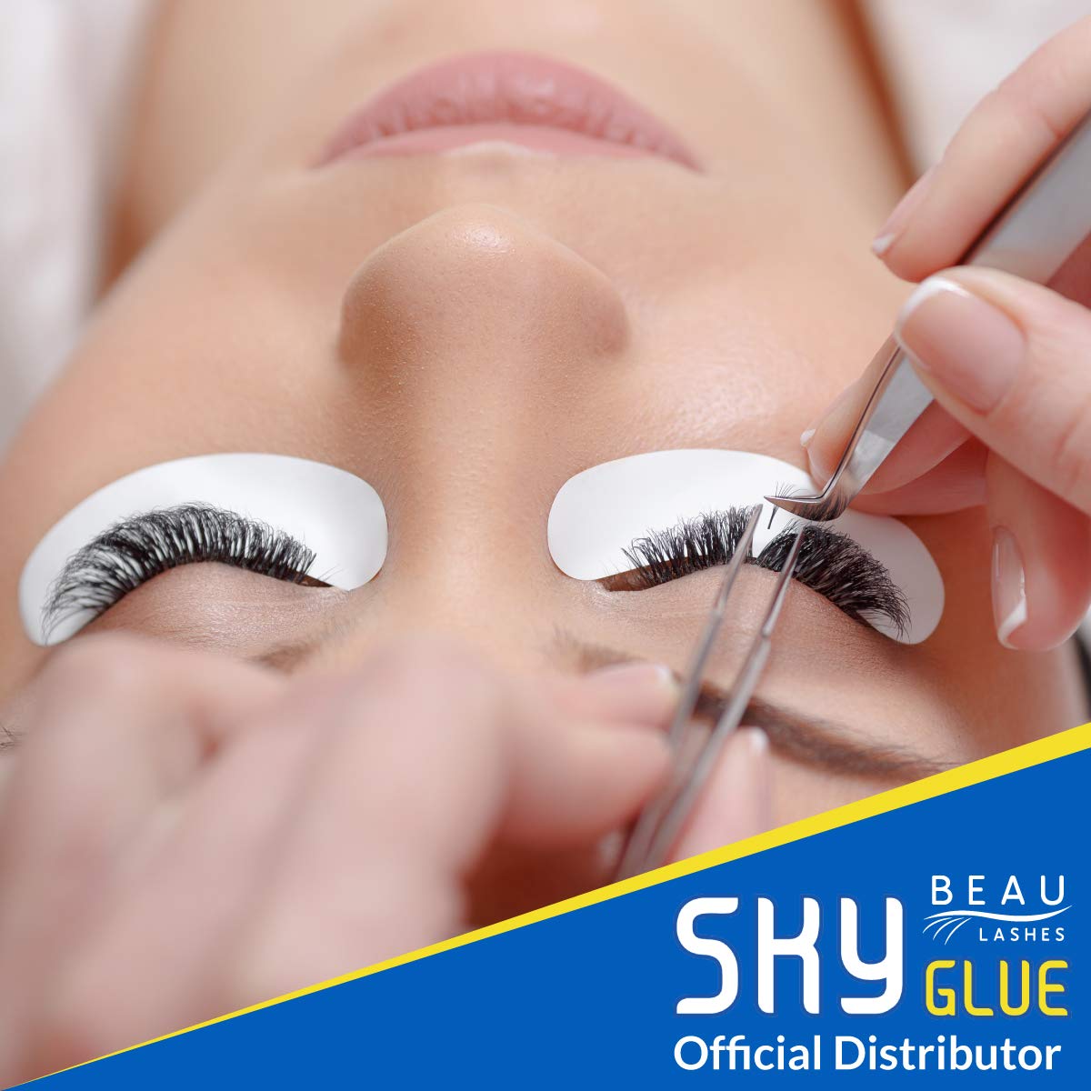 BEAU LASHES Sky Glue S+ salon-tested by technicians for reliable professional performance.