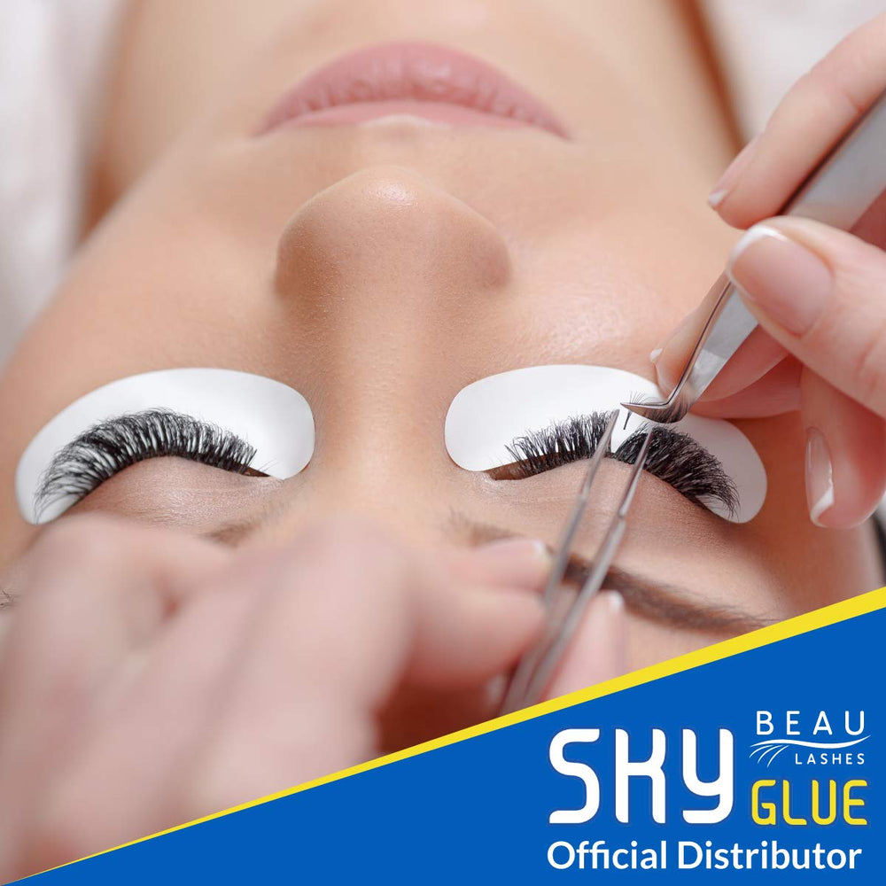 BEAU LASHES Sky Glue S+ salon-tested by technicians for reliable professional performance.