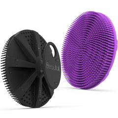 BEAUTAIL cepillo de silicona para cuerpo enfocado en la ducha.